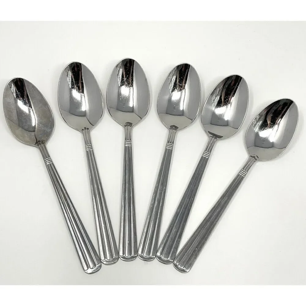 WALLACE CENTENNIAL Stainless Steel 18/10 Dinner Oval Soup Spoons 7 7/8
